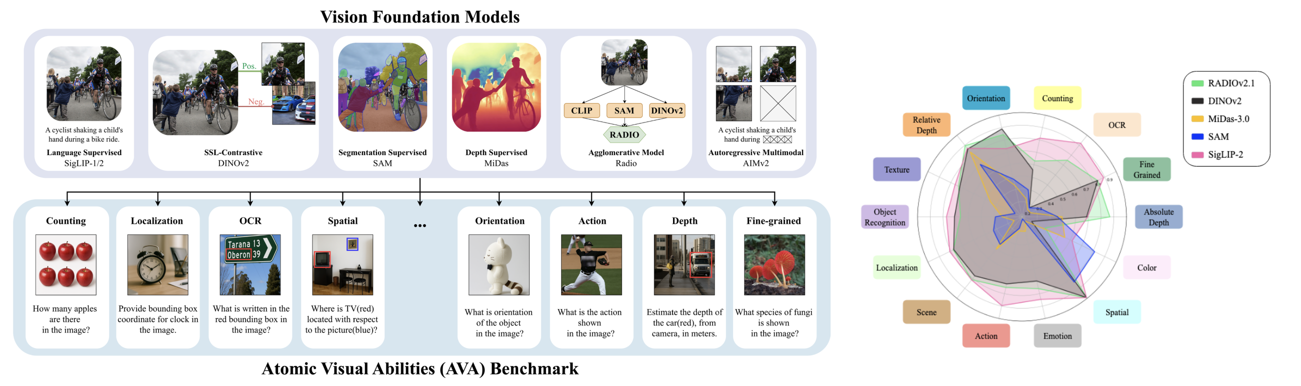 Vision foundation model capabilities screenshot